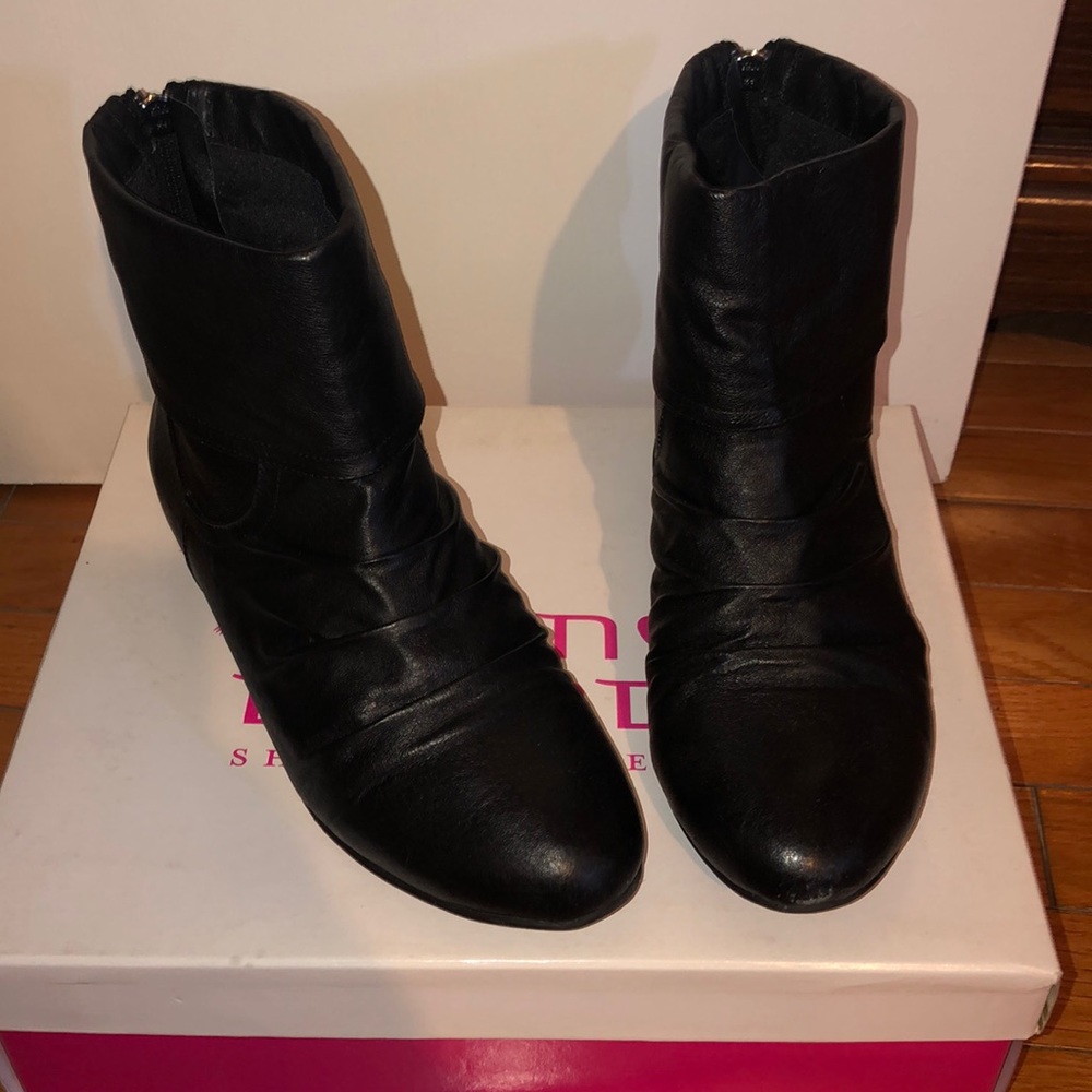 Chinese Laundry Black Booties